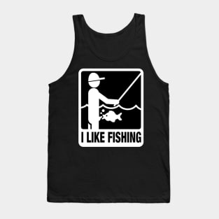 I Like Fishing Tank Top